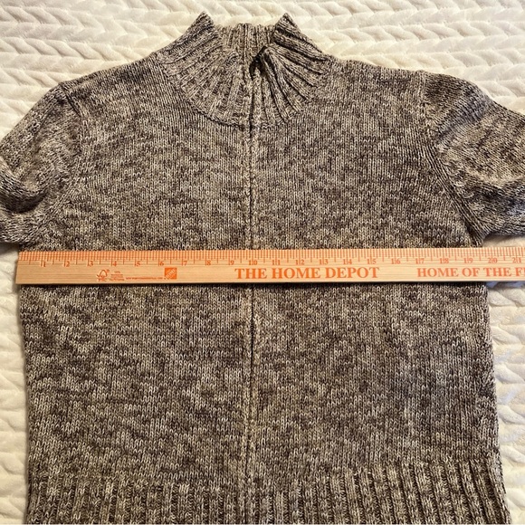 David Brooks Zip-Up Sweater in Beige Size Medium - Picture 8 of 10